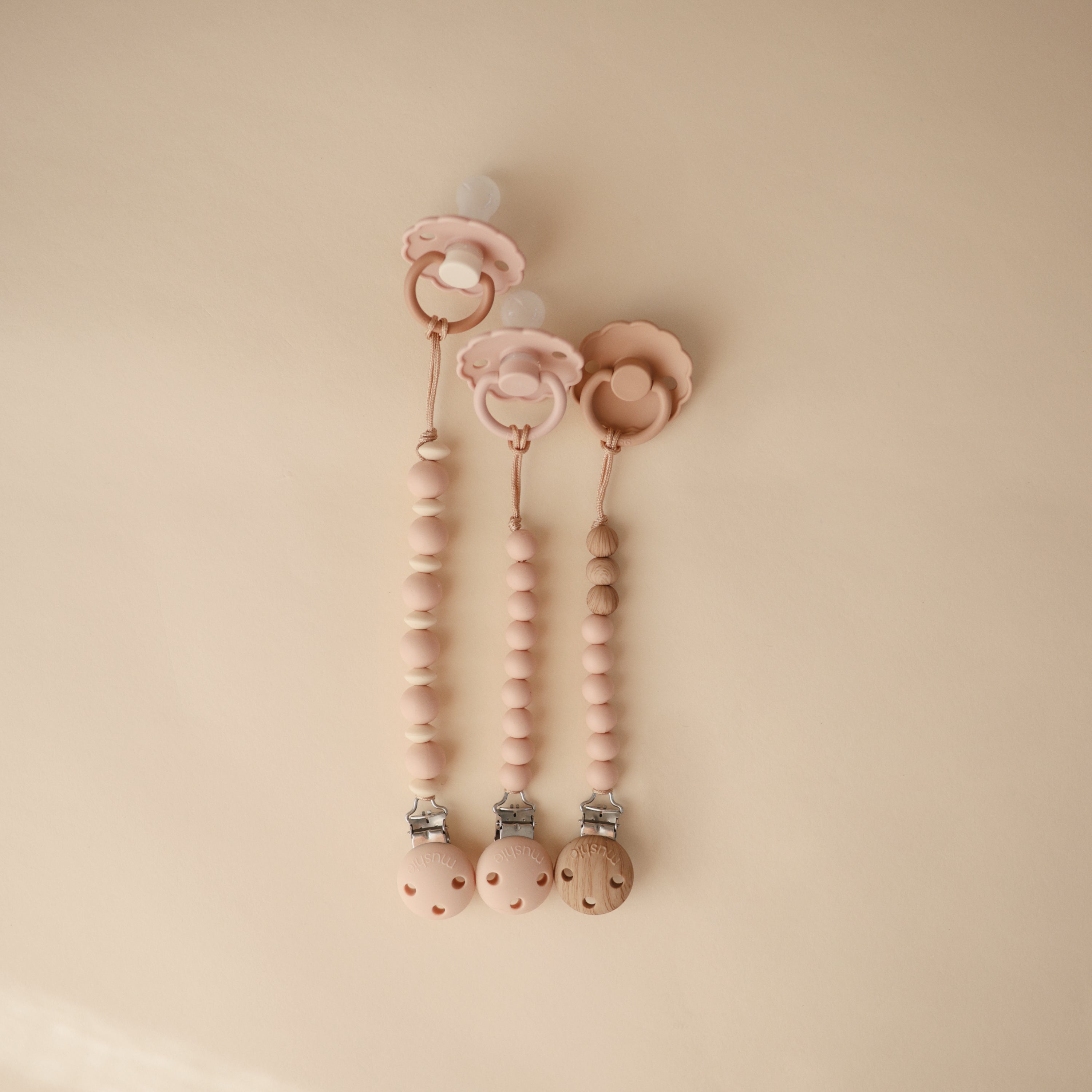 Image of Silicone Pacifier Clip | Luna
